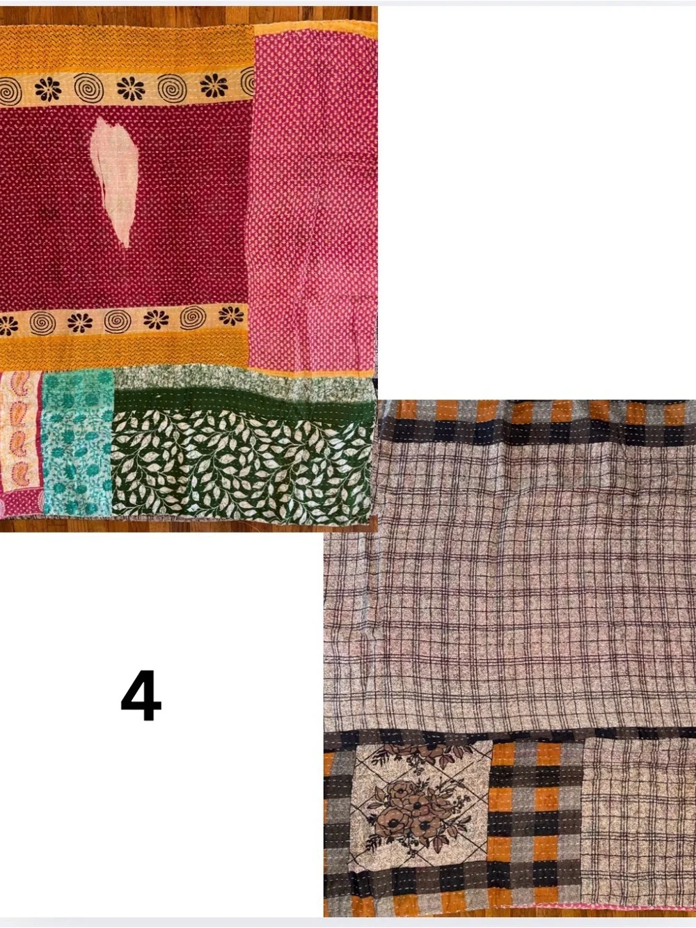 Kantha Throw #4